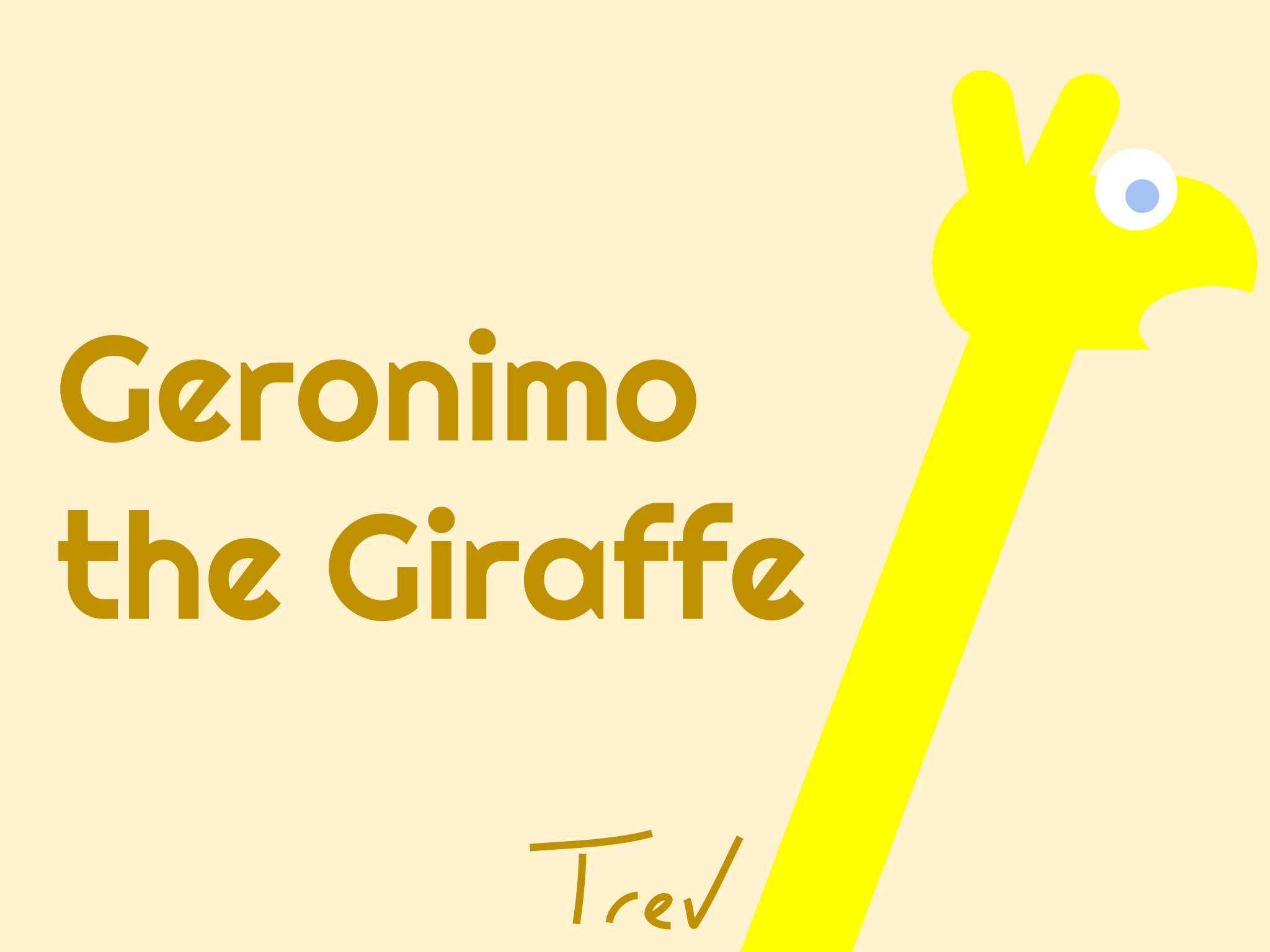 Geronimo the Giraffe